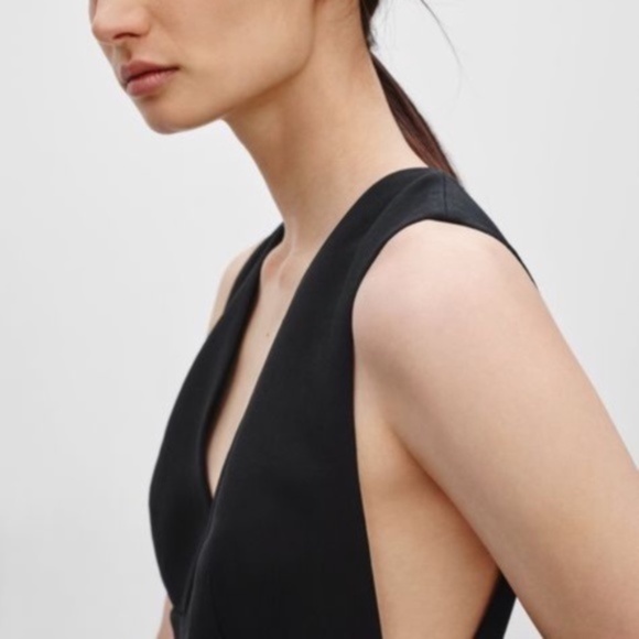 Like New Aritzia Wilfred Black  Montbrun Dress (6) - Picture 2 of 7